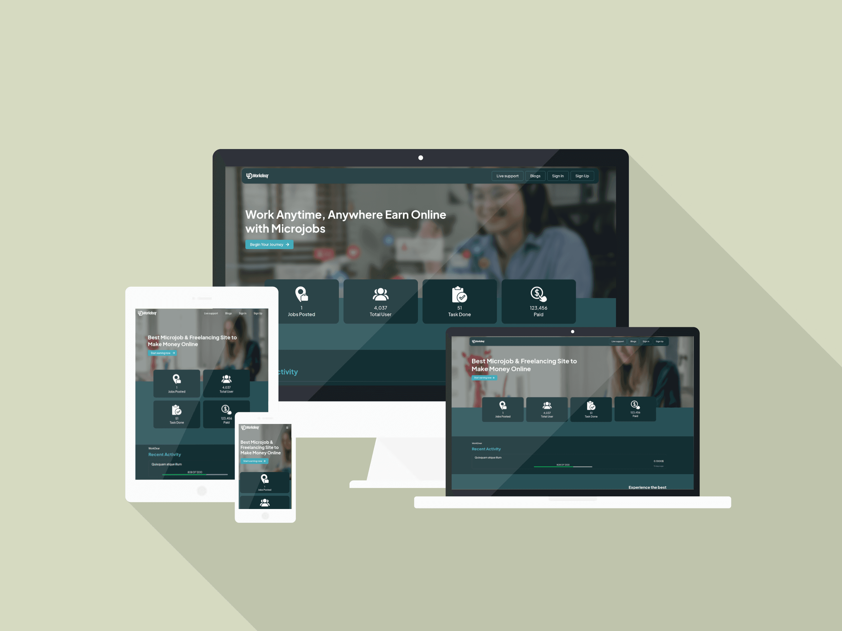 Workdear – Microjob Marketplace